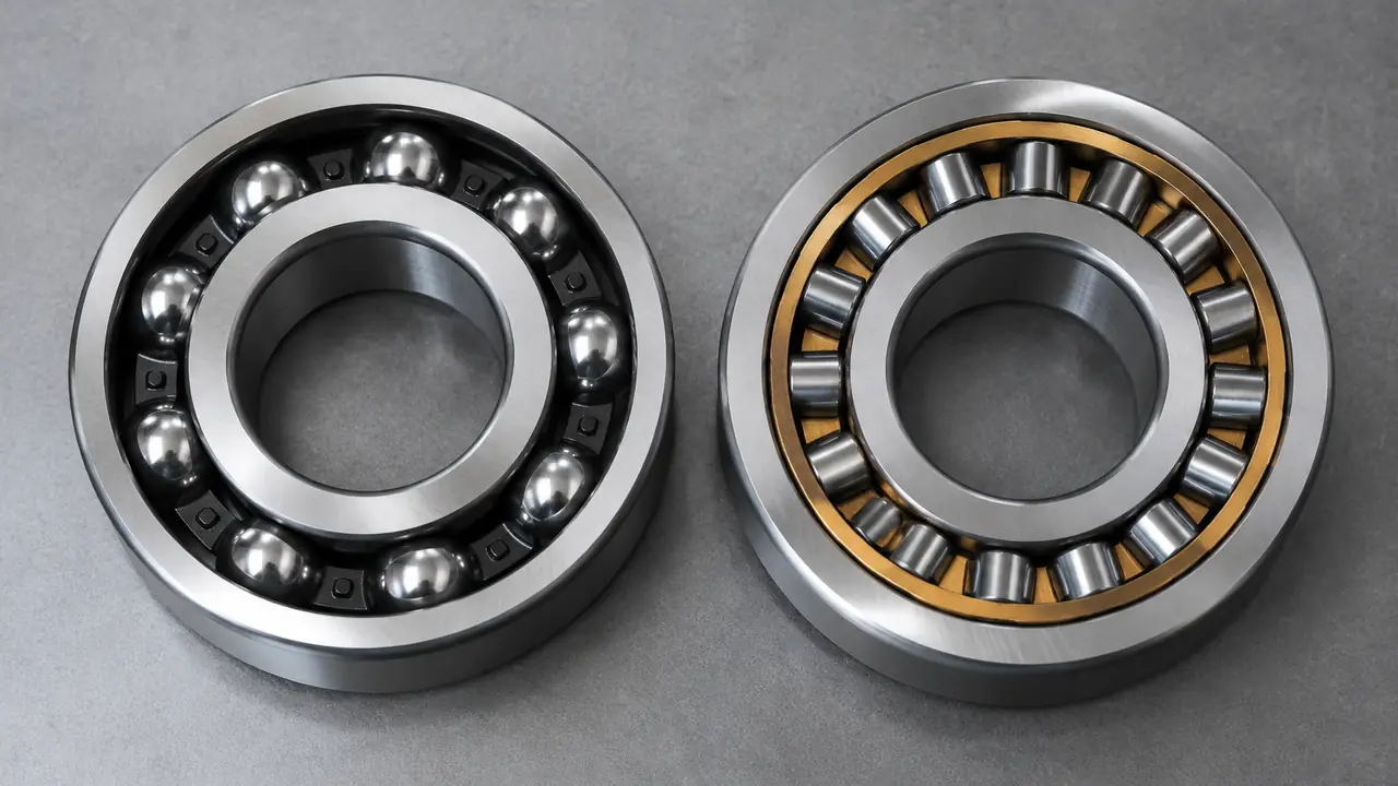 Deep groove vs angular contact: axial load choice - Comparisons